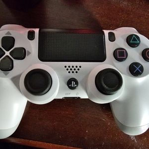 White Playstation 4 Controller